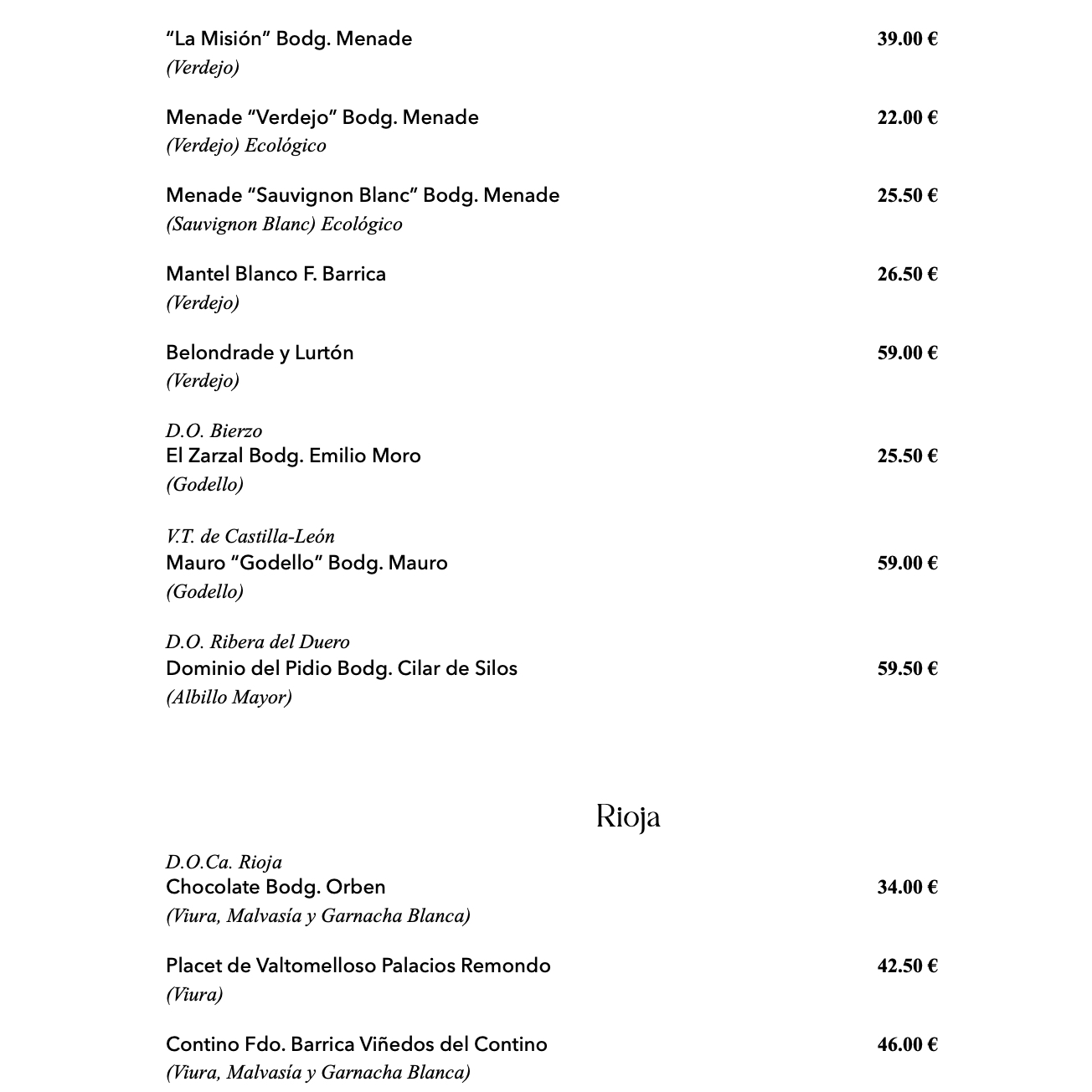 4 - CARTA DE VINOS Inglés (14-11-2025) PAR MARKETING.4